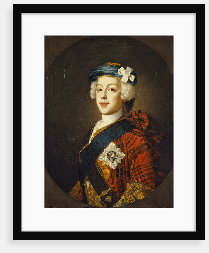 Prince Charles Edward Stuart, 1720 - 1788. Eldest son of Prince James Francis Edward Stuart by William Mosman